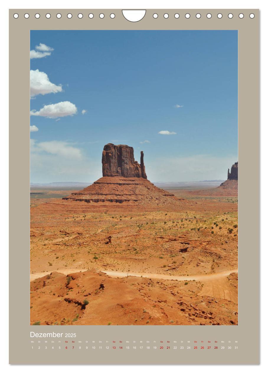 Bild: 9783435936236 | Erlebe mit mir das Monument Valley (Wandkalender 2025 DIN A4 hoch),...