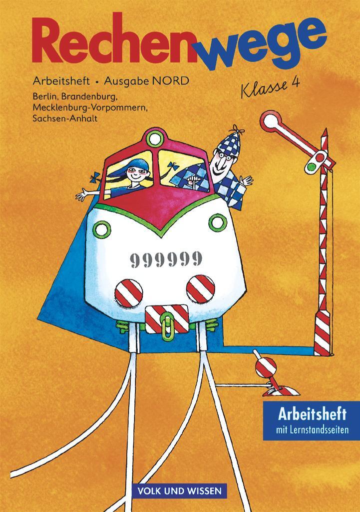 Cover: 9783060807833 | Rechenwege 4. Arbeitsheft. Neubearbeitung. Östliche Bundesländer...