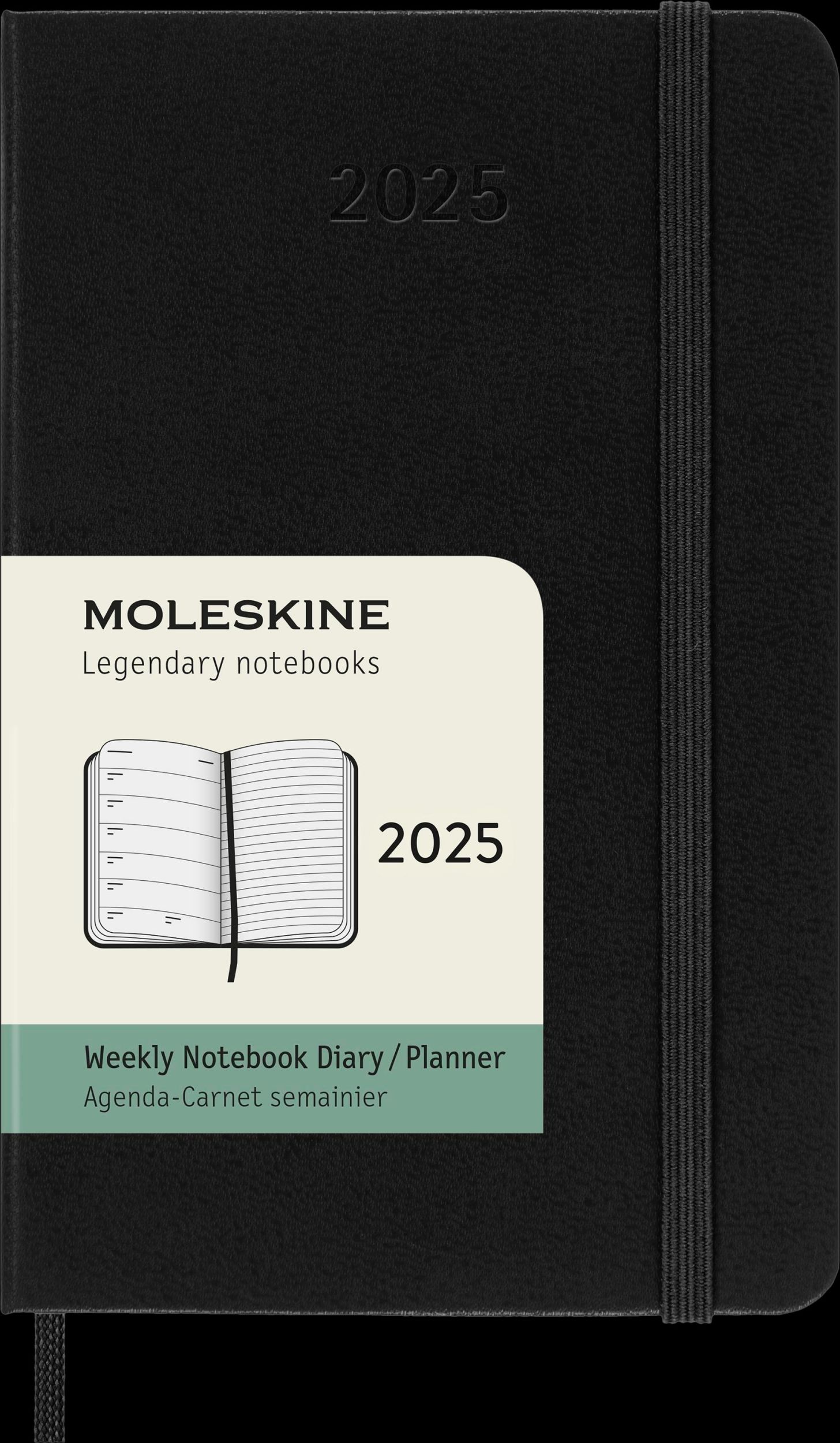 Bild: 8056999270346 | Moleskine Classic 12 Month 2025 Weekly Planner, Hard Cover, Pocket...