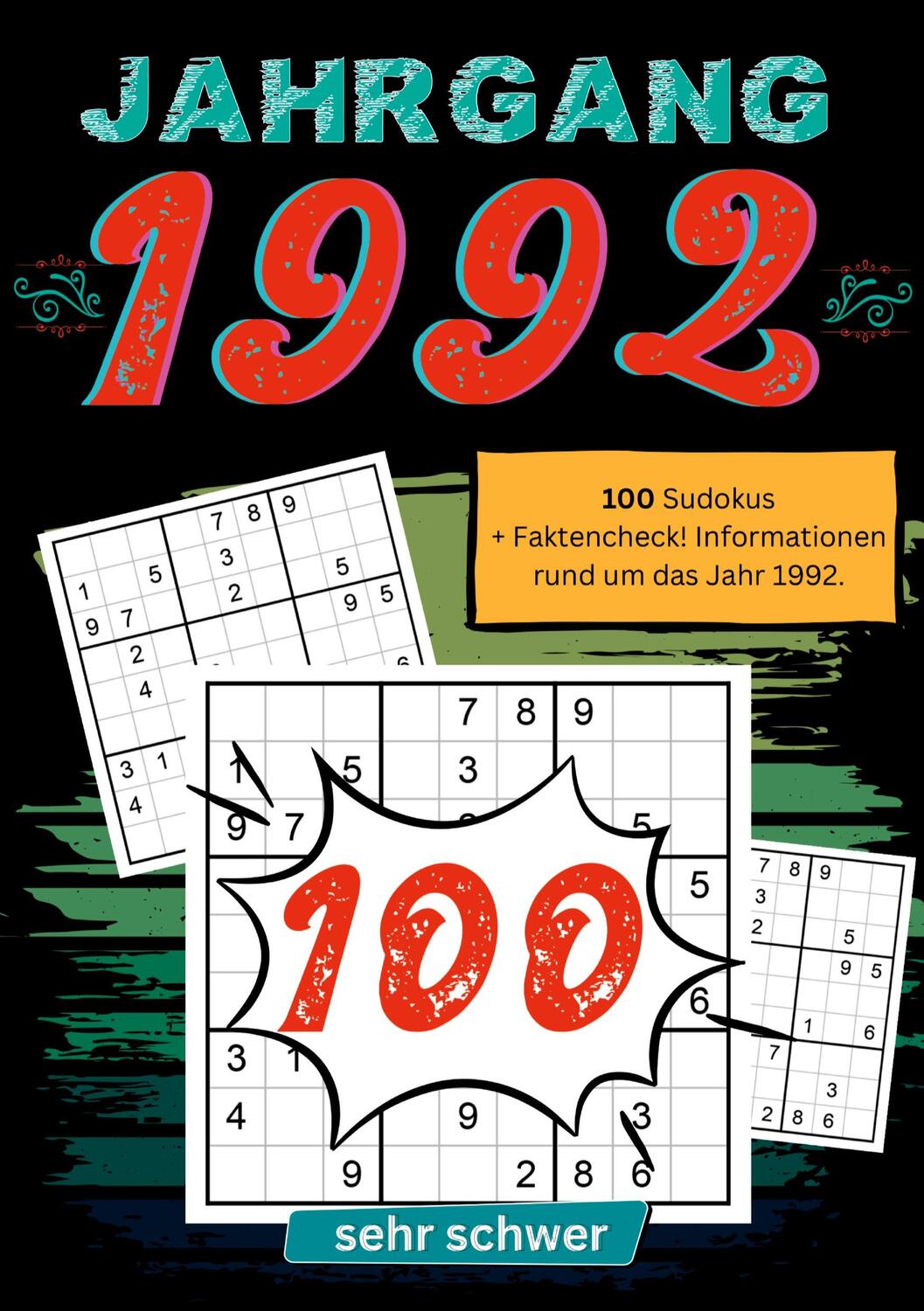 Cover: 9783384174079 | 1992- Rätselspaß und Zeitreise | Sudoku Jahrbücher | Taschenbuch