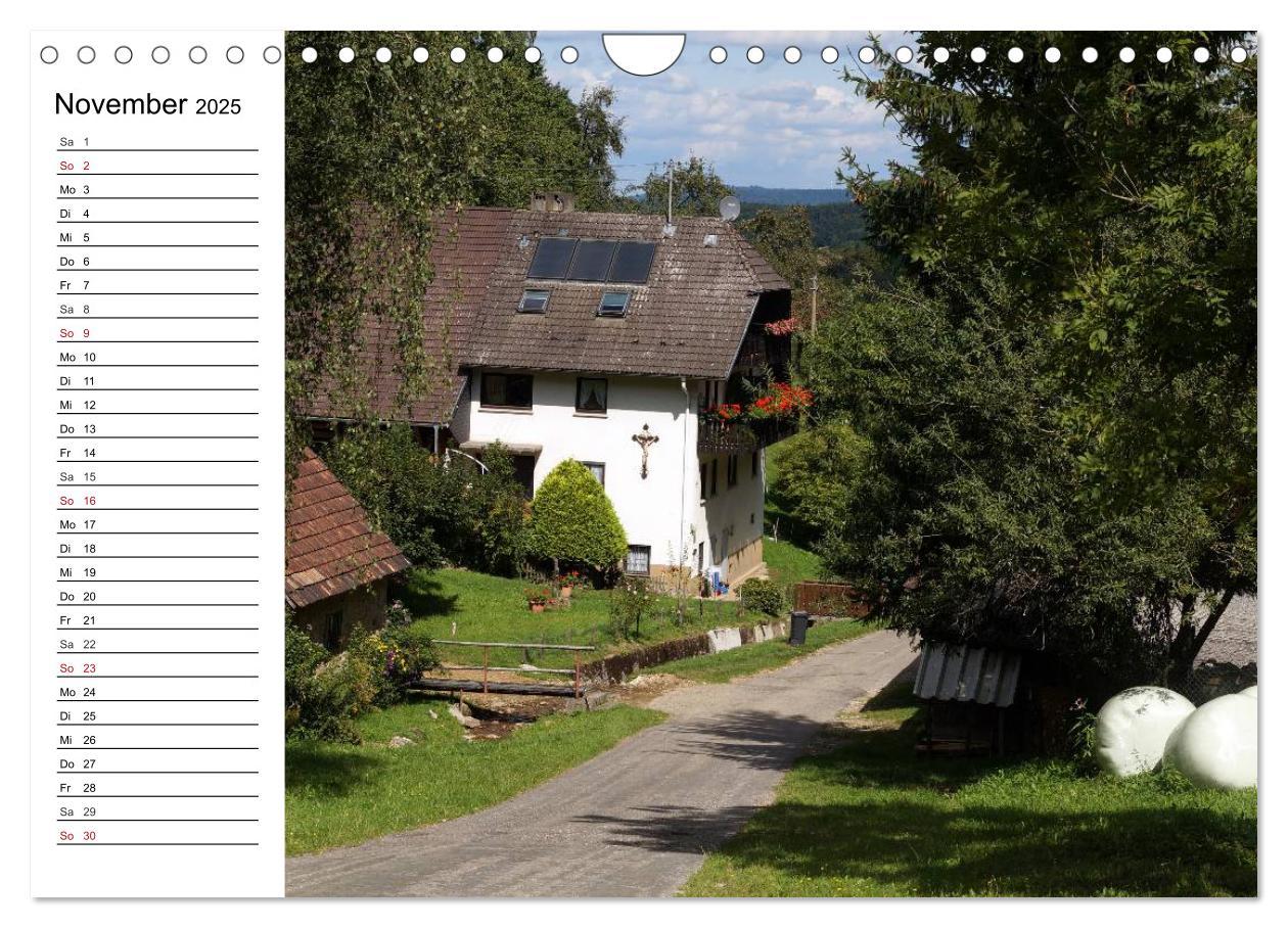 Bild: 9783435525058 | Südschwarzwald - Impressionen (Wandkalender 2025 DIN A4 quer),...