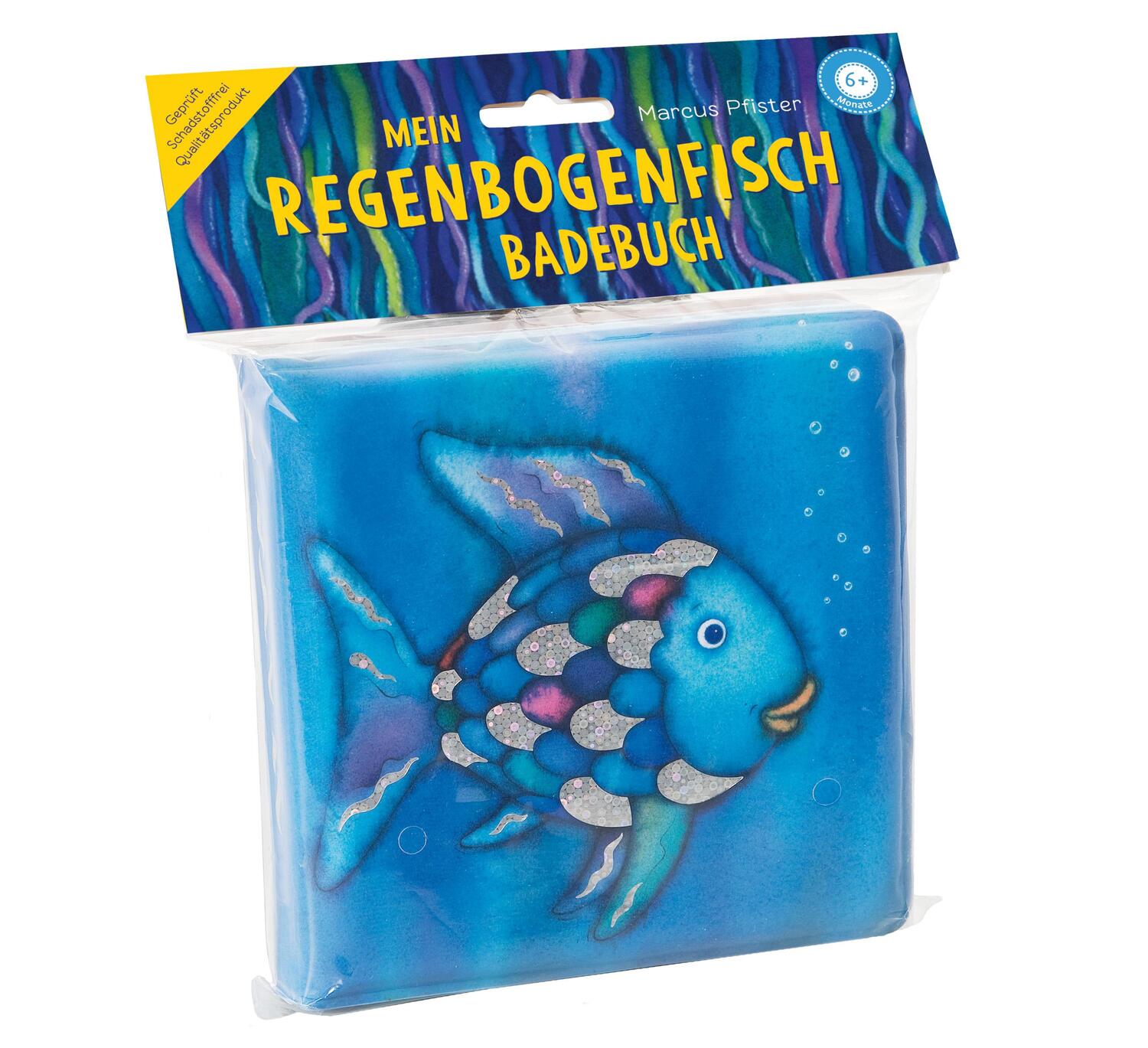 Cover: 9783314101076 | Das Regenbogenfisch Badebuch | Ab 6 Monaten | Marcus Pfister | Buch