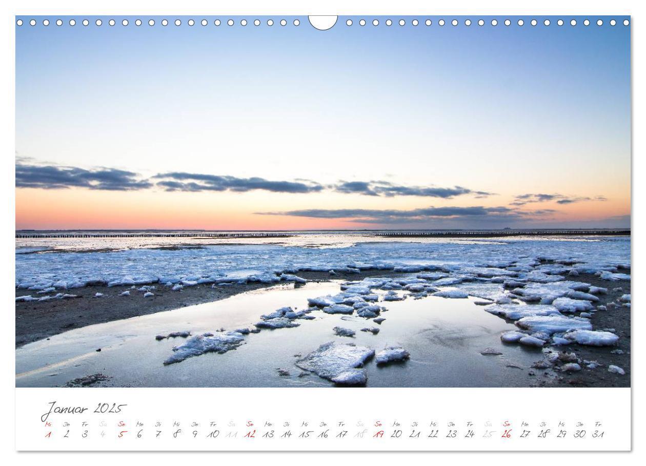 Bild: 9783435601318 | Amrum - Eine farbenfrohe Insellandschaft (Wandkalender 2025 DIN A3...