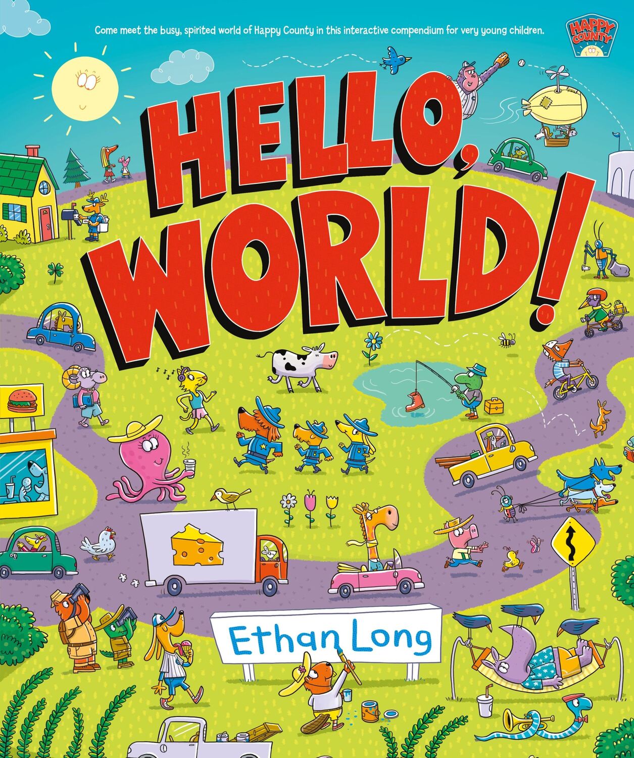 Cover: 9781250191755 | Hello, World! | Happy County Book 1 | Ethan Long | Buch | Gebunden