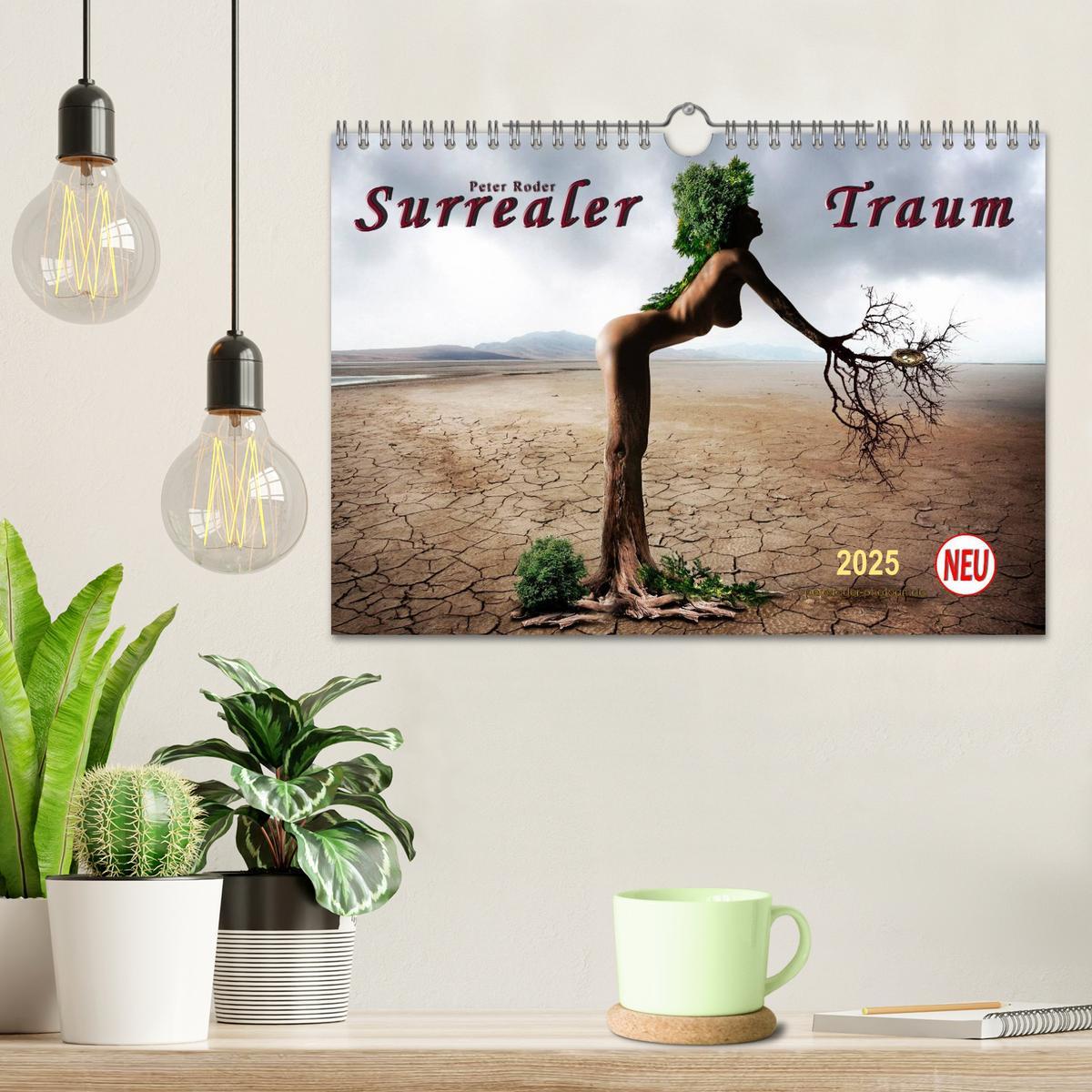 Bild: 9783435496532 | Surrealer Traum (Wandkalender 2025 DIN A4 quer), CALVENDO...