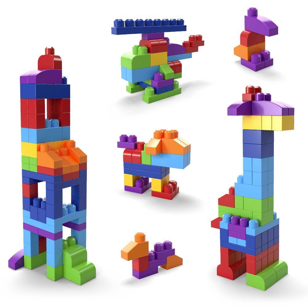 Bild: 65541083271 | Mega Bloks Bausteinebeutel bunt (80 Teile) | Stück | Beutel | DCH63