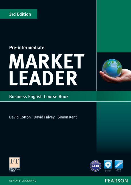 Cover: 9781408237076 | Market Leader. Pre-Intermediate Coursebook (with DVD-ROM incl....