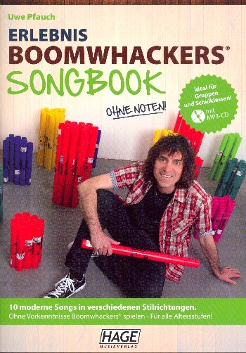 Cover: 4026929918895 | Erlebnis Boomwhackers® Songbook, mit MP3-CD | Hage Musikverlag