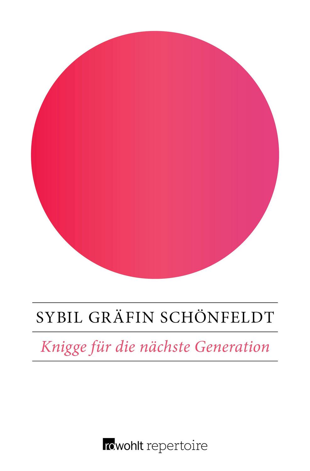 Cover: 9783688110032 | Knigge für die nächste Generation | Sybil Gräfin Schönfeldt | Buch