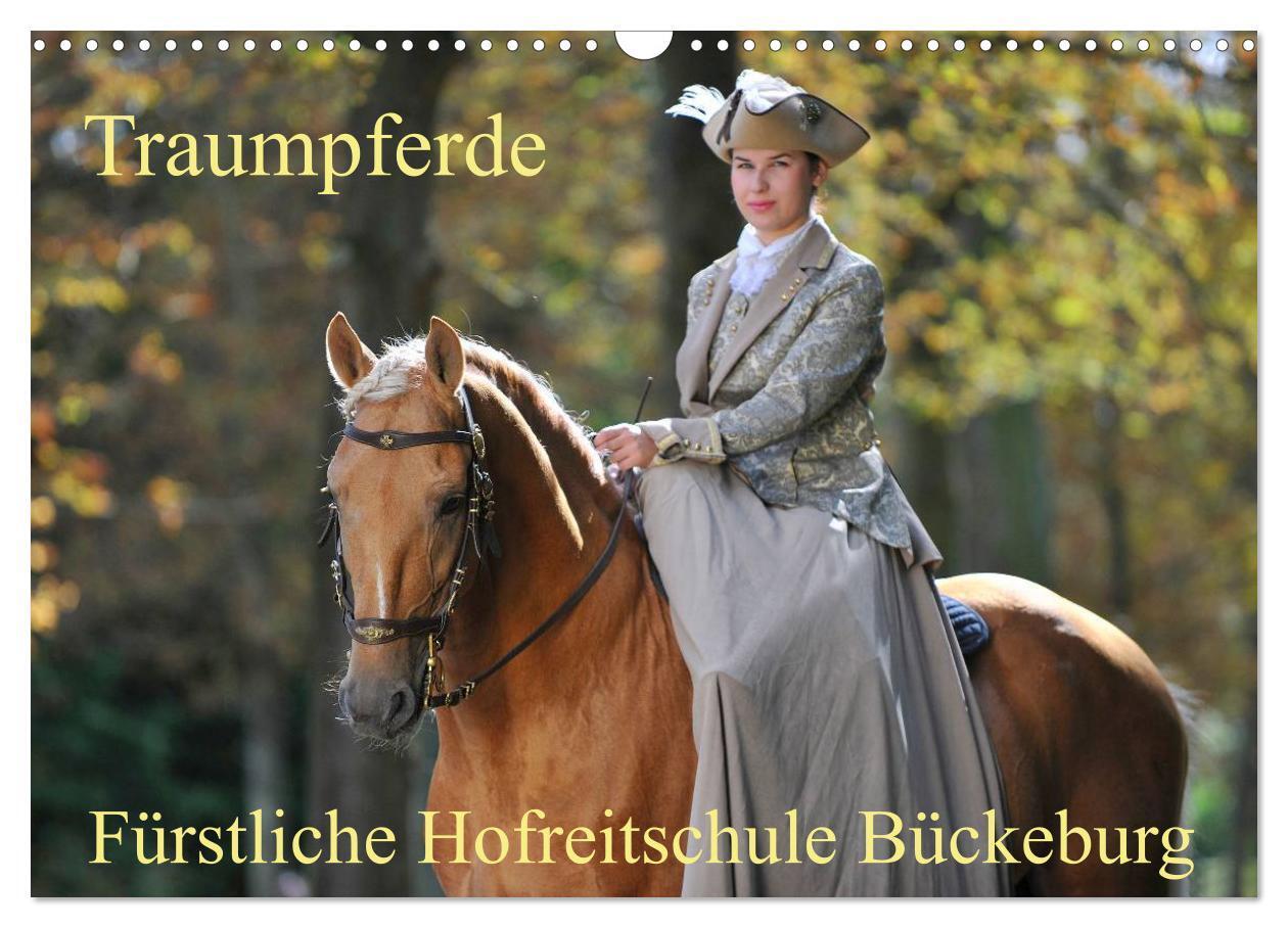 Cover: 9783675471825 | Traumpferde - Fürstliche Hofreitschule Bückeburg (Wandkalender 2024...
