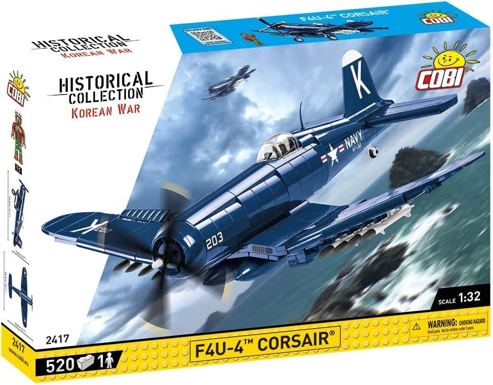 Cover: 5902251024178 | COBI Historical Collection 2417 - F4U-4 Corsair, Kampfflugzeug,...