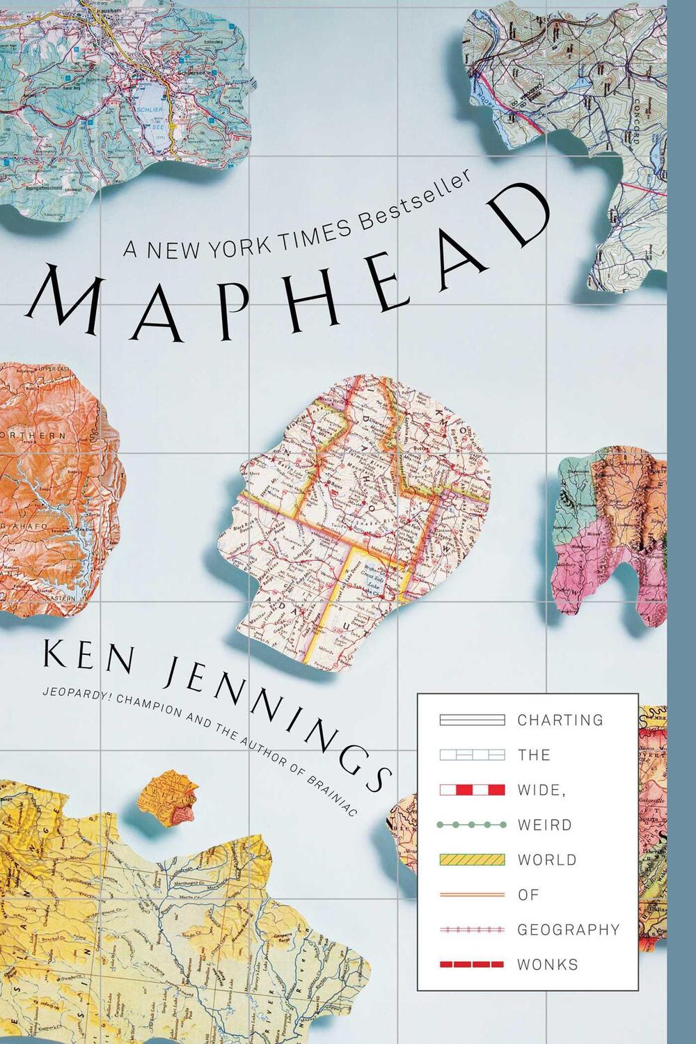 Cover: 9781439167182 | Maphead | Charting the Wide, Weird World of Geography Wonks | Jennings