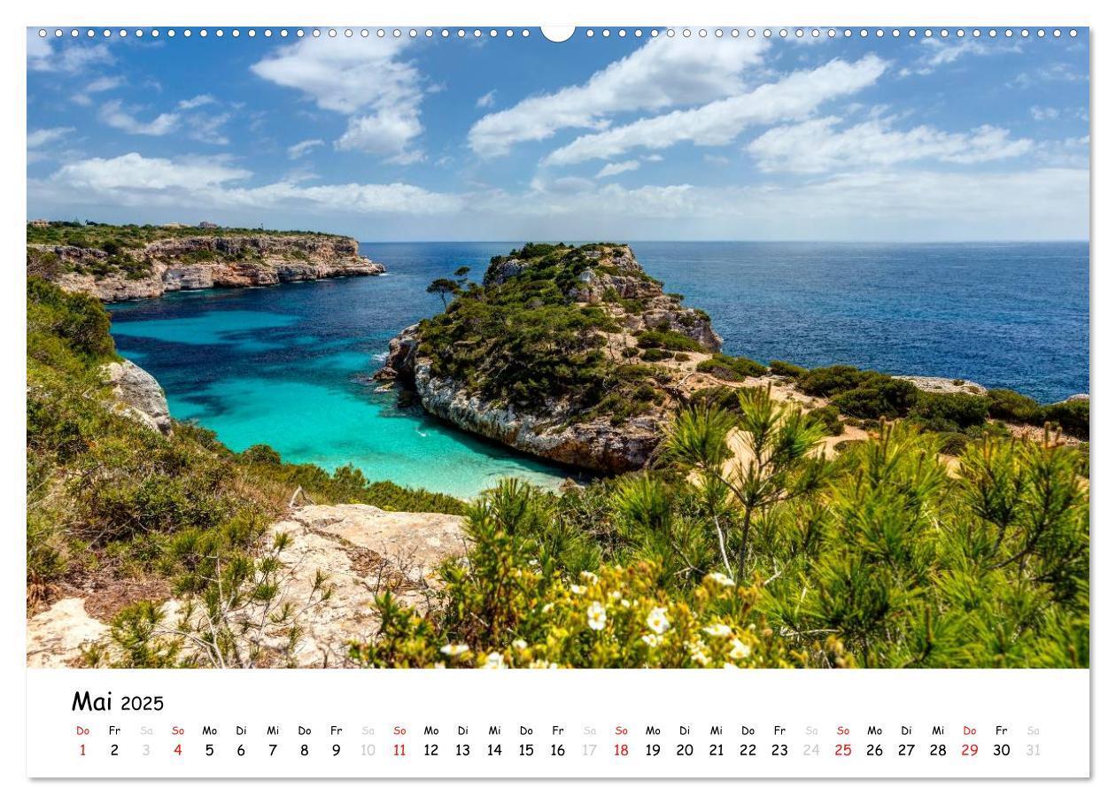 Bild: 9783435599882 | Wildes und romantisches Mallorca (hochwertiger Premium Wandkalender...