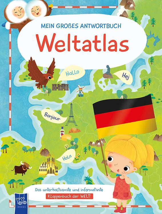 Cover: 9789463789424 | Mein großes Antwortbuch - Weltatlas | Buch | Deutsch | 2020