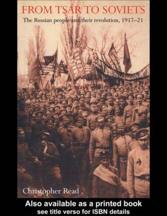 Cover: 9781857283594 | From Tsar to Soviets | Christopher Reed | Taschenbuch | Englisch