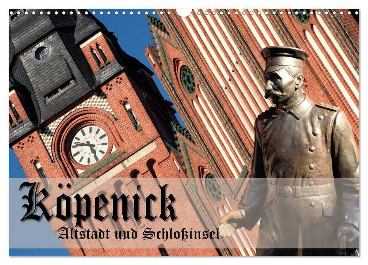 Cover: 9783435345069 | Köpenick - Altstadt und Schlossinsel (Wandkalender 2025 DIN A3...