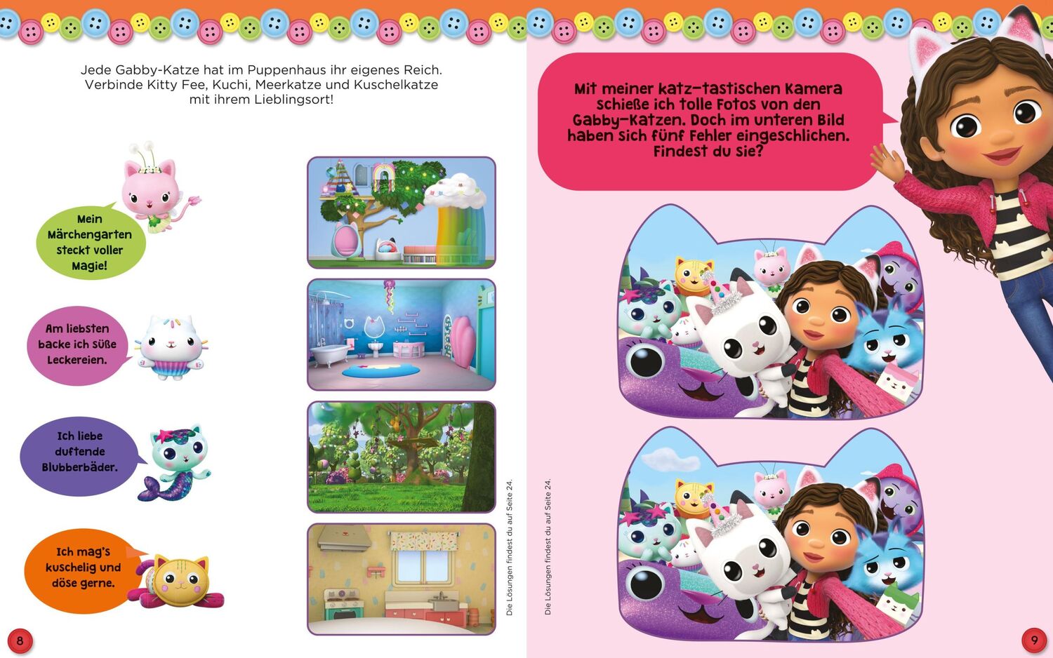 Bild: 9783833244889 | Gabby's Dollhouse: Kreativspaß mit Mama Box und Baby Box | Taschenbuch