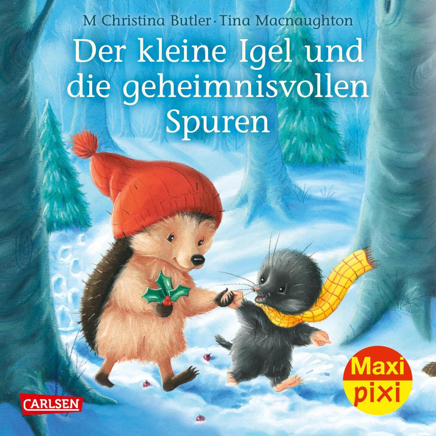 Cover: 9783551059697 | Maxi Pixi 420: VE 5: Der kleine Igel und die geheimnisvollen Spuren...