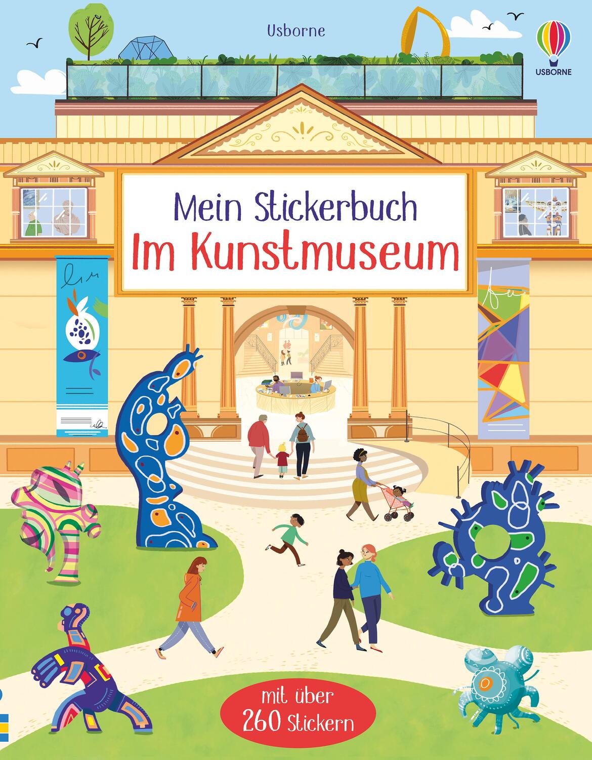 Cover: 9781789416190 | Mein Stickerbuch: Im Kunstmuseum | mit über 260 Stickern | Wheatley
