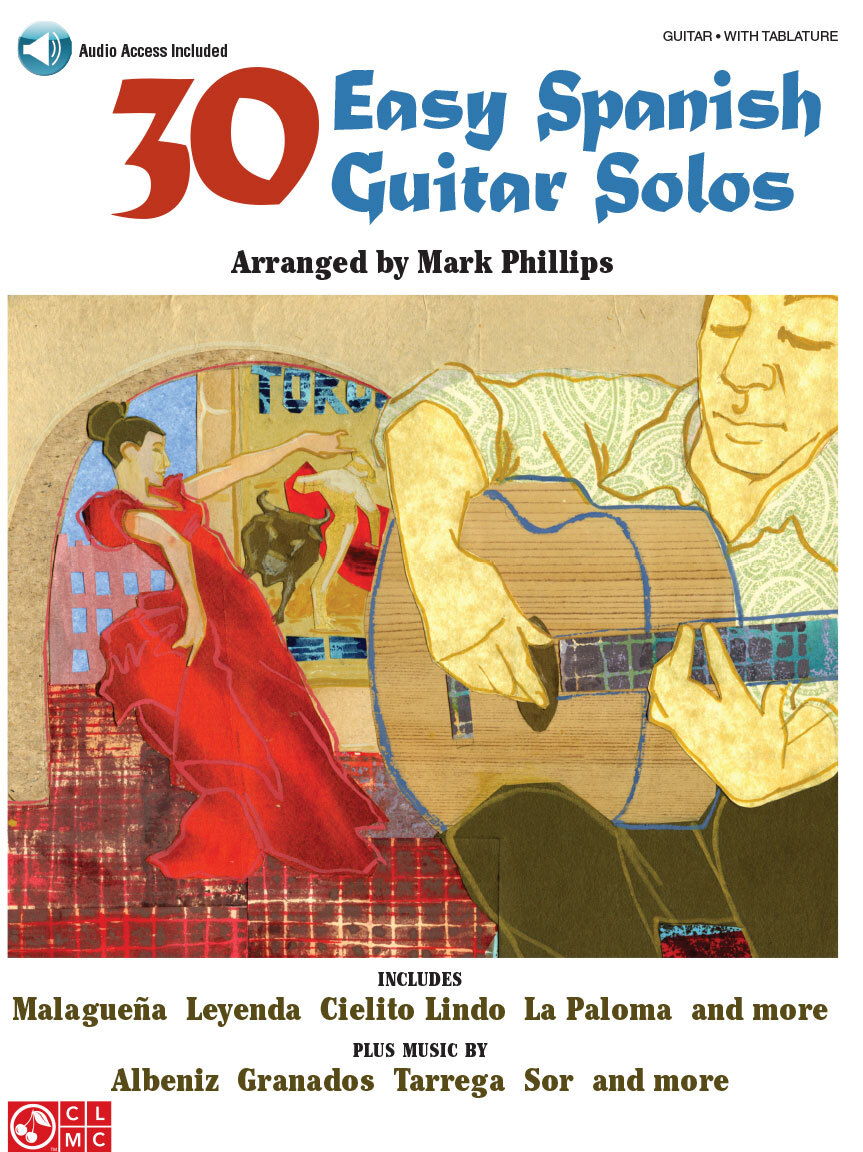Cover: 884088248147 | 30 Easy Spanish Guitar Solos | Easy Guitar | Buch + Online-Audio