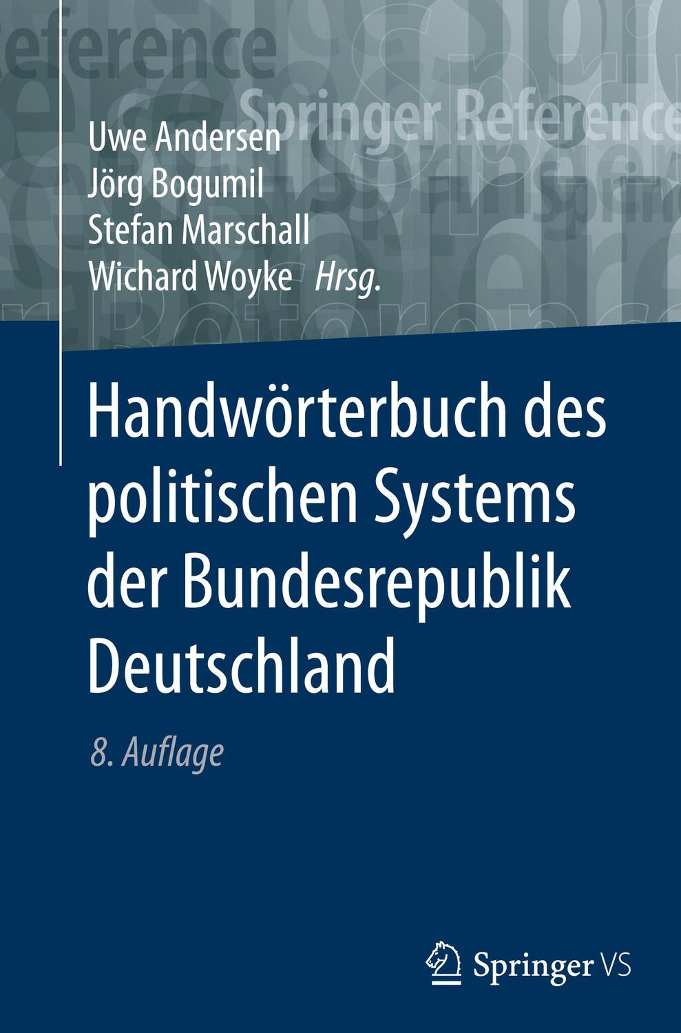 Cover: 9783658236656 | Handwörterbuch des politischen Systems derBundesrepublik Deutschland