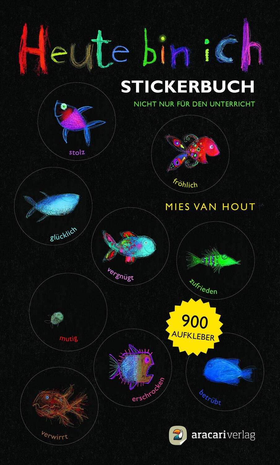 Cover: 9783907114339 | Heute bin ich - Stickerbuch | Mies Van Hout | Taschenbuch | 20 S.