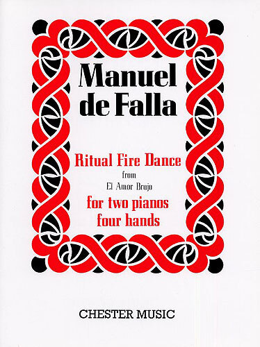 Cover: 9780711935709 | Ritual Fire Dance (El Amor Brujo) For 2 Pianos | Manuel de Falla