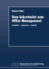 Cover: 9783824402809 | Vom Sekretariat zum Office Management | Taschenbuch | Paperback | XIV