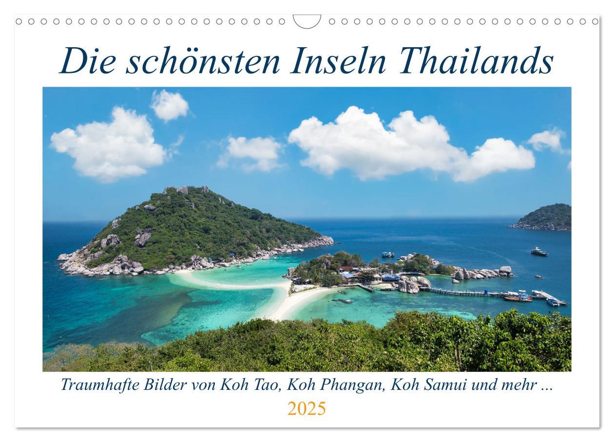 Cover: 9783435082407 | Die schönsten Inseln Thailands (Wandkalender 2025 DIN A3 quer),...