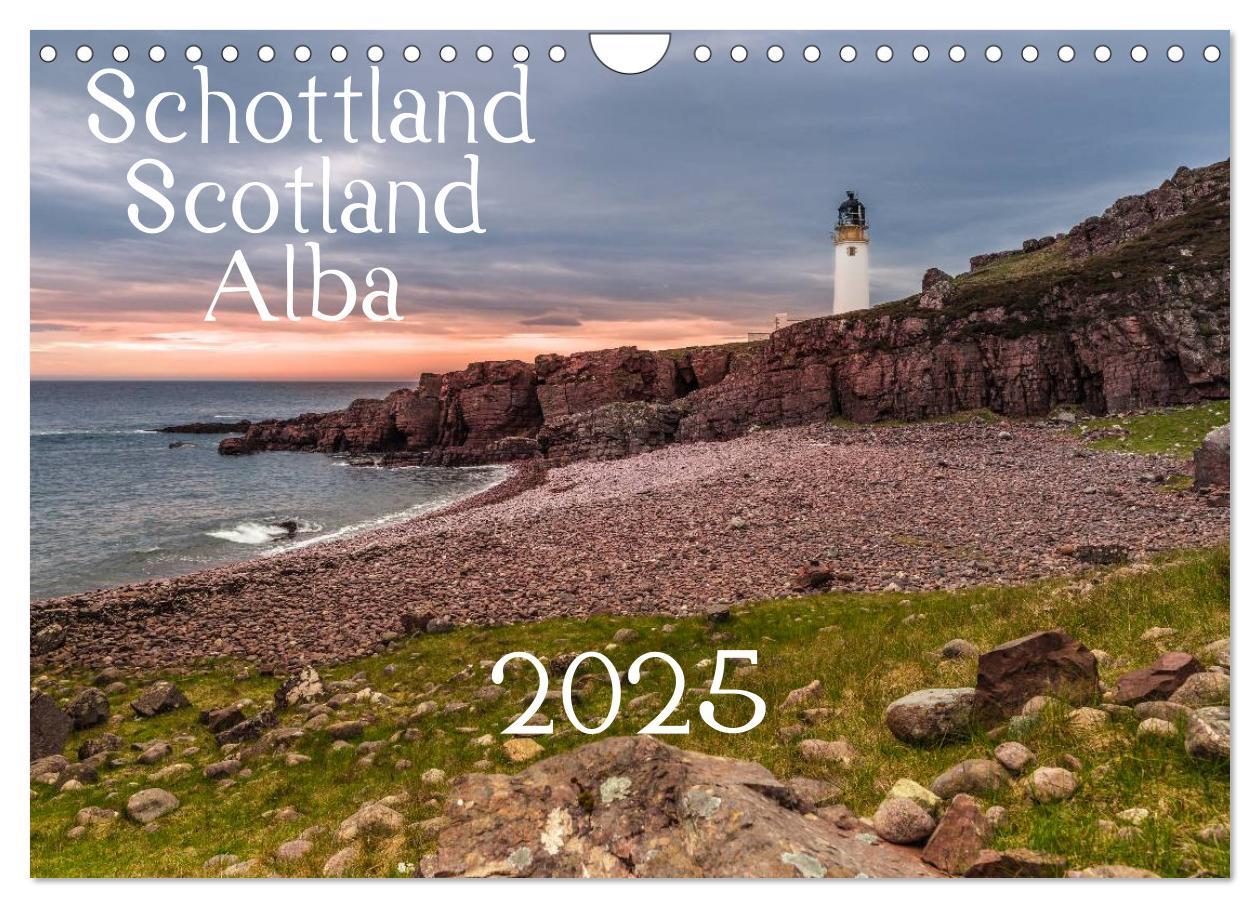 Cover: 9783435709748 | Schottland - Scotland - Alba (Wandkalender 2025 DIN A4 quer),...