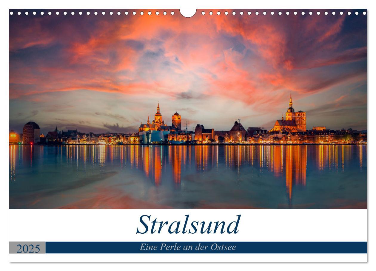 Cover: 9783435010929 | Stralsund, Eine Perle an der Ostsee (Wandkalender 2025 DIN A3...