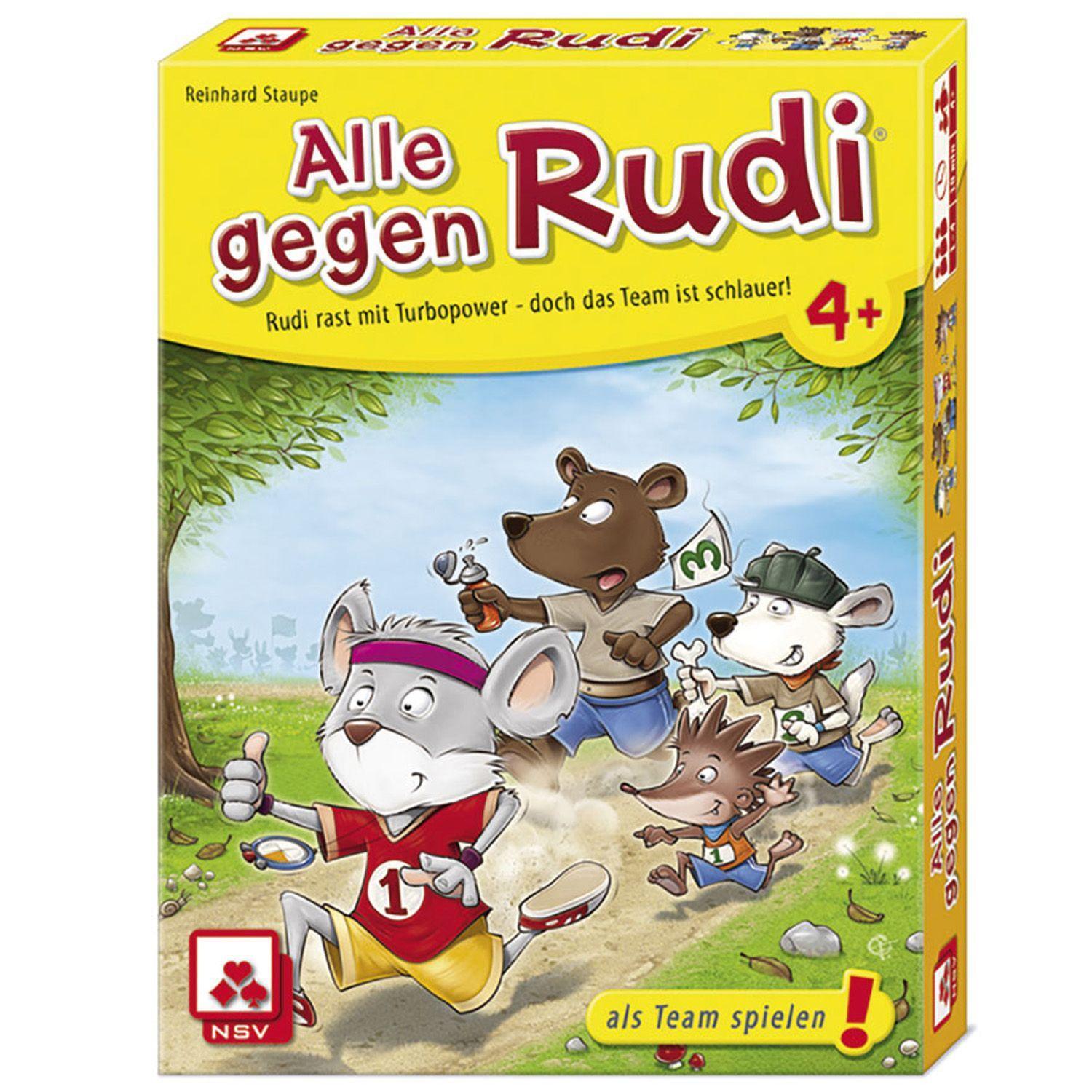 Bild: 4012426800016 | Alle gegen Rudi | Reinhard Staupe | Spiel | Brettspiel | 4501 | 2018