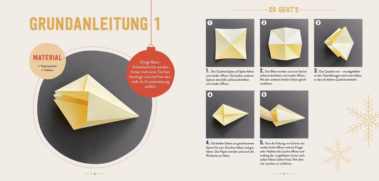Bild: 9783745907254 | Mein Adventskalender-Buch: Origami Christmas | Eva Maria Berg | Buch