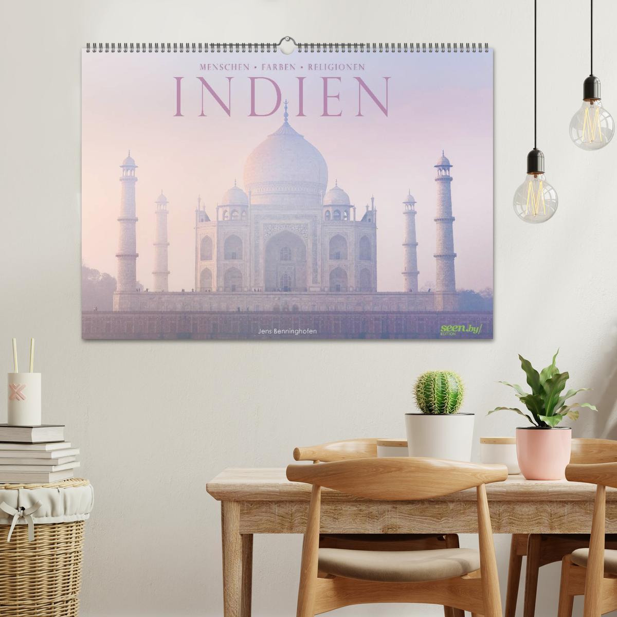 Bild: 9783435698783 | Indien: Menschen ¿ Farben ¿ Religionen (Wandkalender 2025 DIN A2...