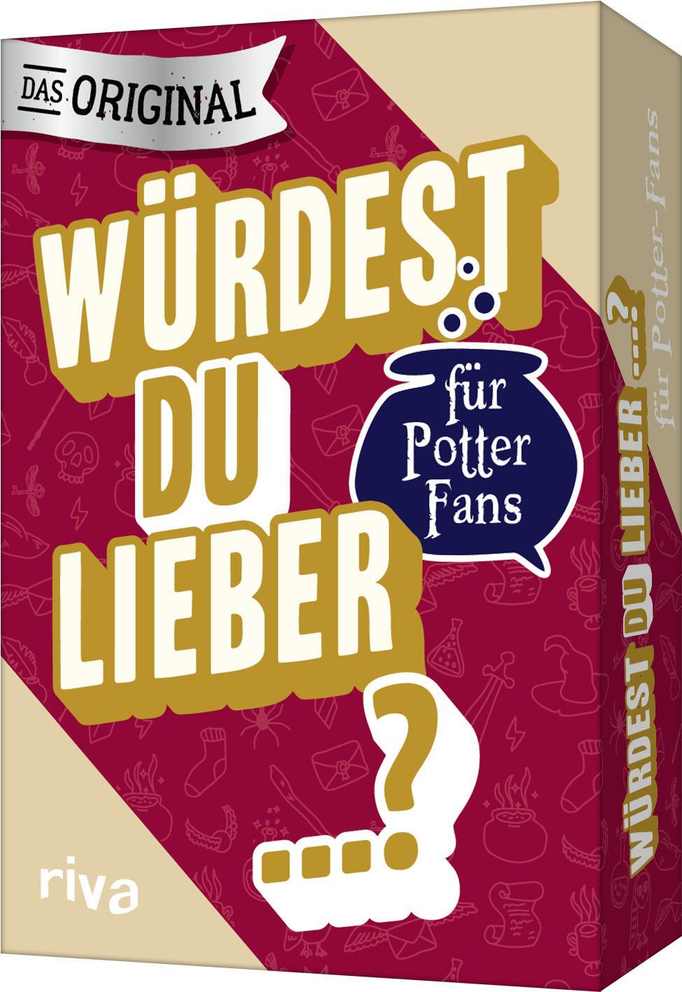 Cover: 9783742326386 | Würdest du lieber ...? - Die Edition für Potter-Fans | Emma Hegemann