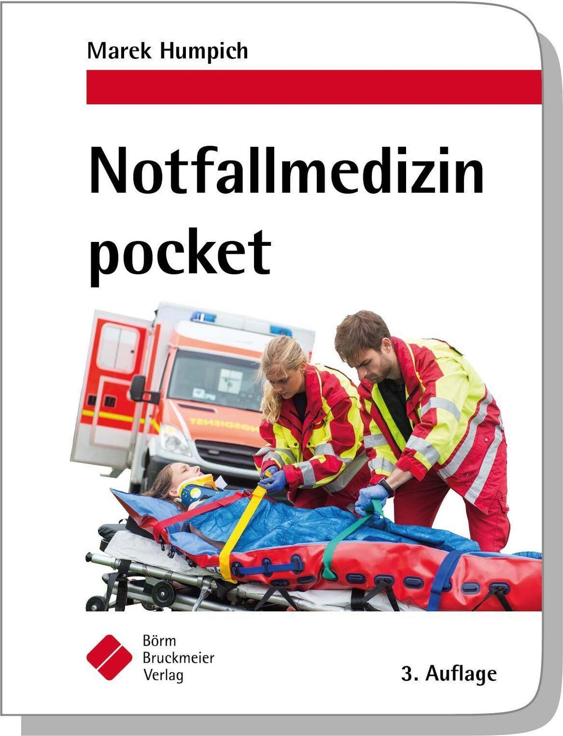 Cover: 9783898628419 | Notfallmedizin pocket | Marek Humpich | Taschenbuch | Medizin pocket