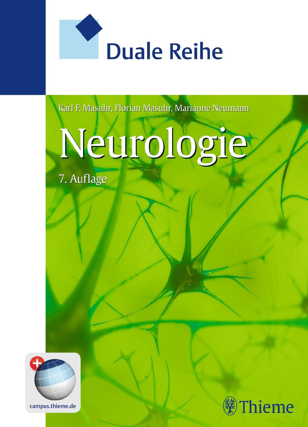 Cover: 9783131359476 | Duale Reihe Neurologie | Karl-Friedrich Masuhr (u. a.) | Bundle | 2013