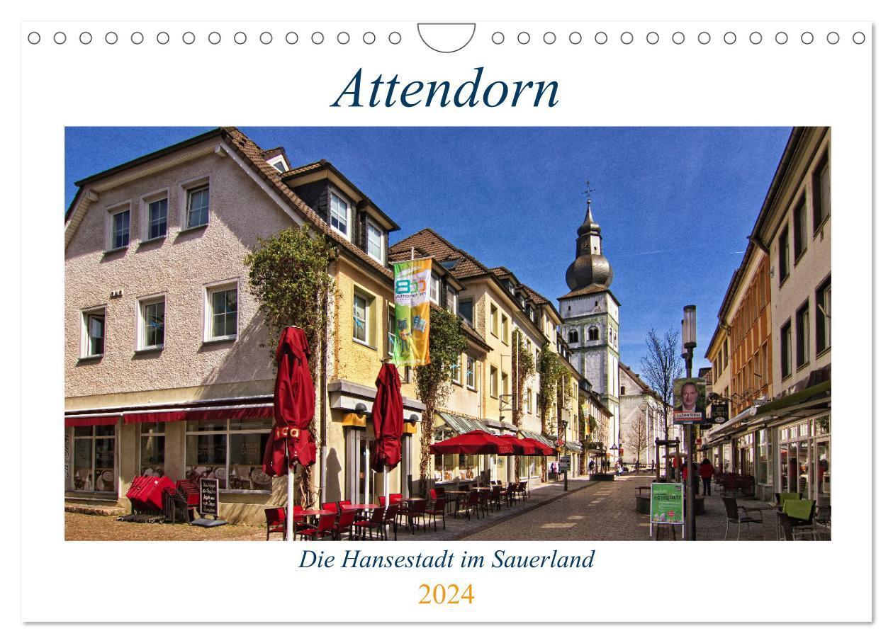 Cover: 9783675930445 | Attendorn, die Hansestadt im Sauerland (Wandkalender 2024 DIN A4...
