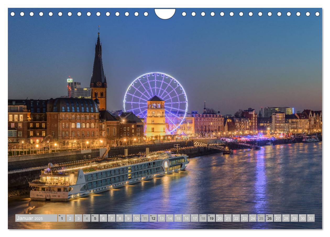 Bild: 9783435190386 | Wunderschönes Düsseldorf (Wandkalender 2025 DIN A4 quer), CALVENDO...