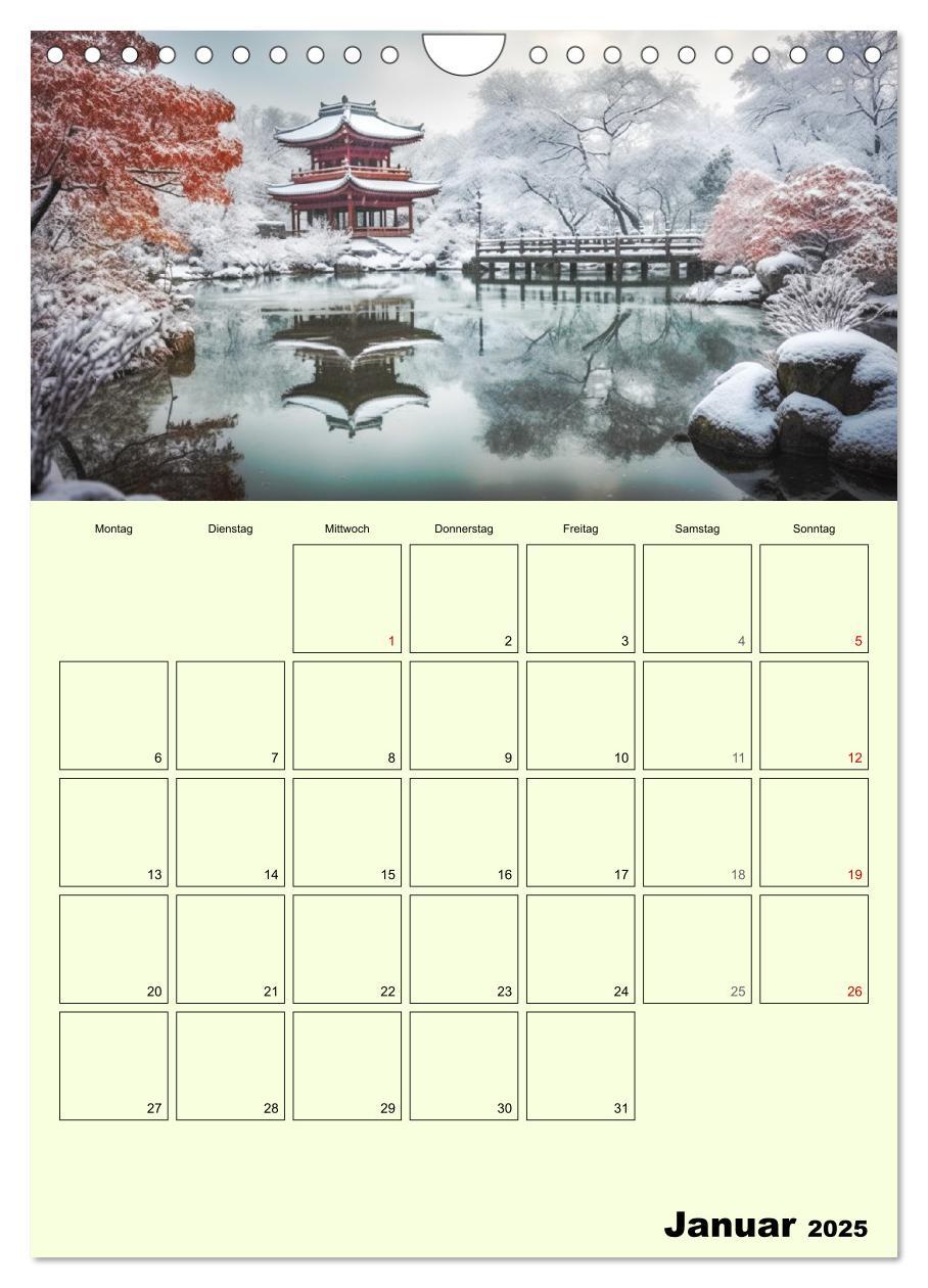 Bild: 9783435865826 | Im japanischen Garten. Zauberhafte Illustrationen (Wandkalender...