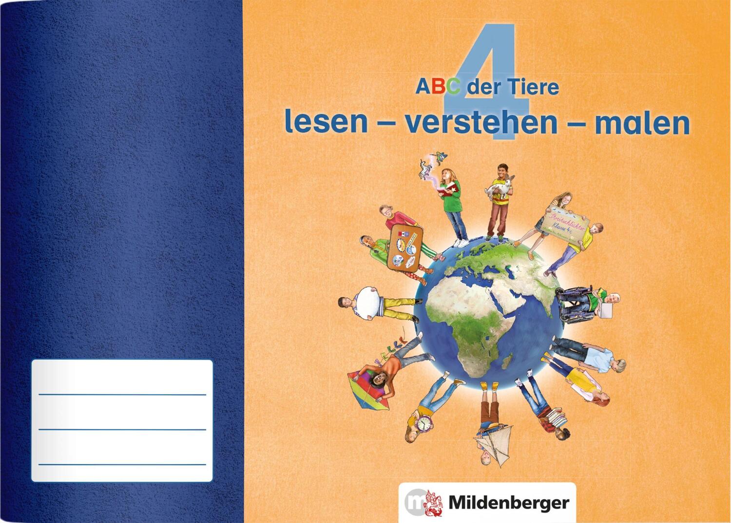 Cover: 9783619445110 | ABC der Tiere 4 · lesen - verstehen - malen | Tina Kresse (u. a.)