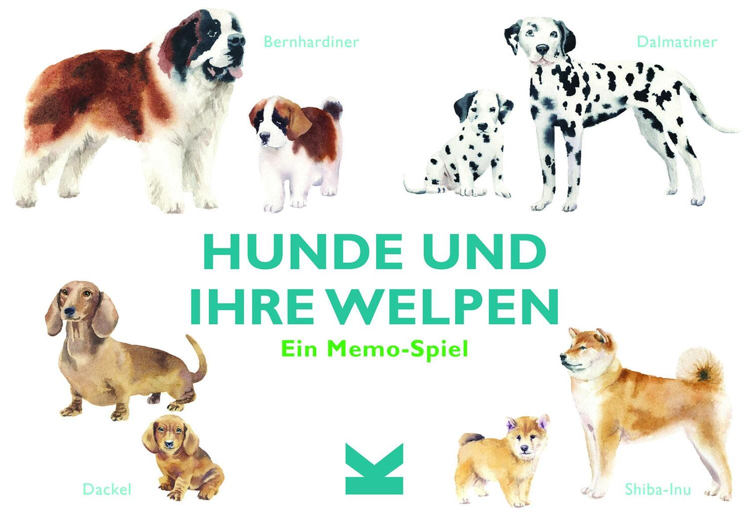 Cover: 9783962440749 | Hunde und ihre Welpen | Ein Memo-Spiel | Emma Aguado | Spiel | Deutsch