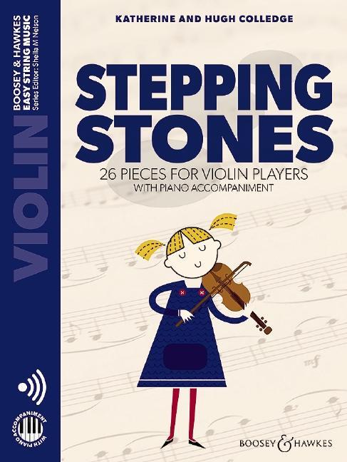 Cover: 9790060135507 | Stepping Stones. Violine und Klavier | 26 Stücke für Anfänger | 2018