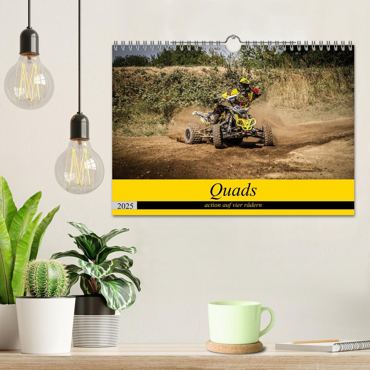 Bild: 9783435122981 | Quad`s action auf vier rädern (Wandkalender 2025 DIN A4 quer),...