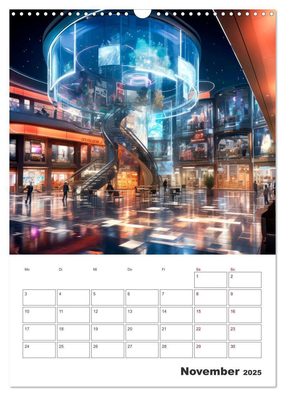 Bild: 9783435850020 | METAVERSE Cooler Terminplaner (Wandkalender 2025 DIN A3 hoch),...