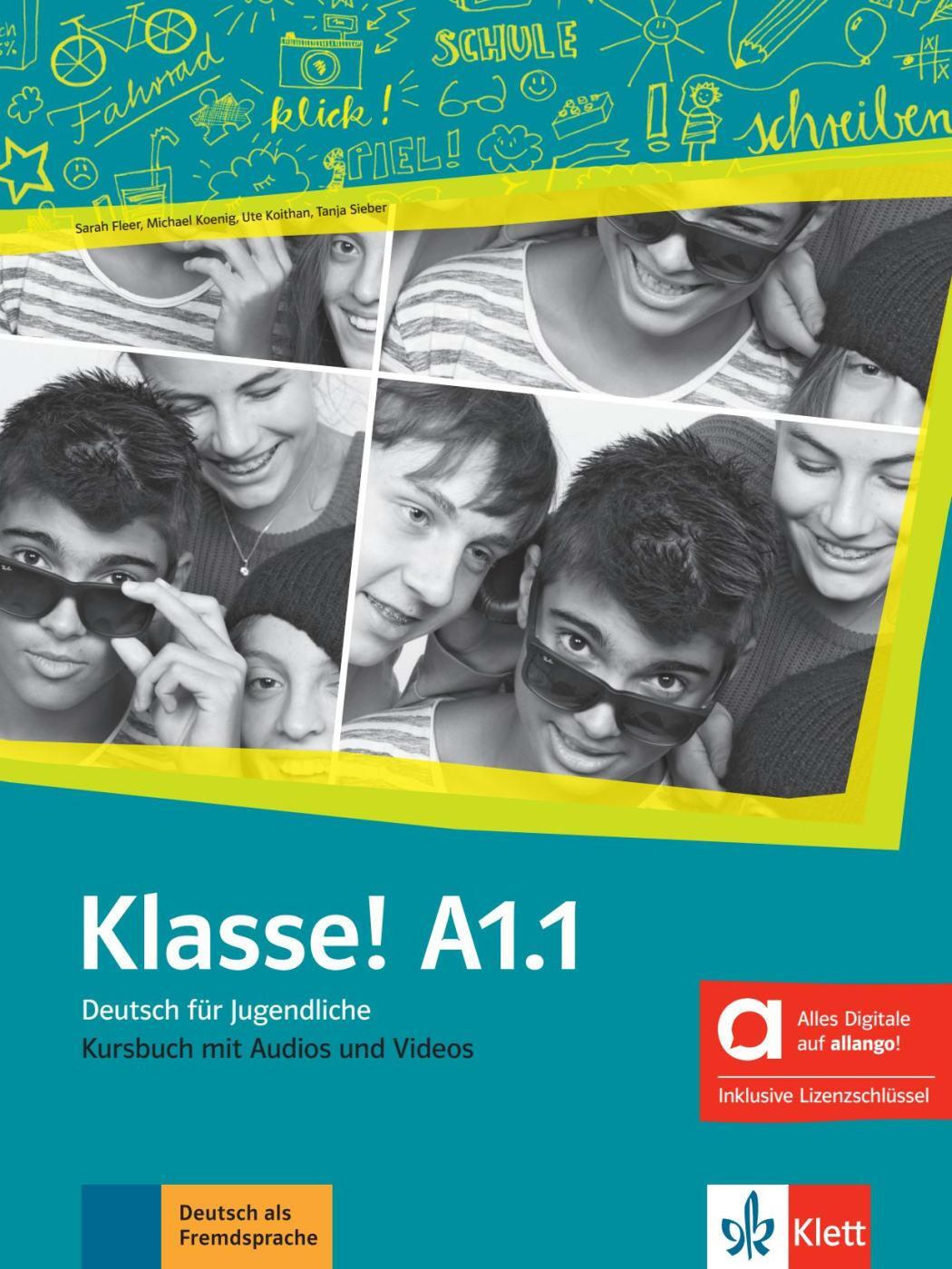 Cover: 9783126073042 | Klasse! A1.1 - Hybride Ausgabe allango | Bundle | 1 Taschenbuch | 2024