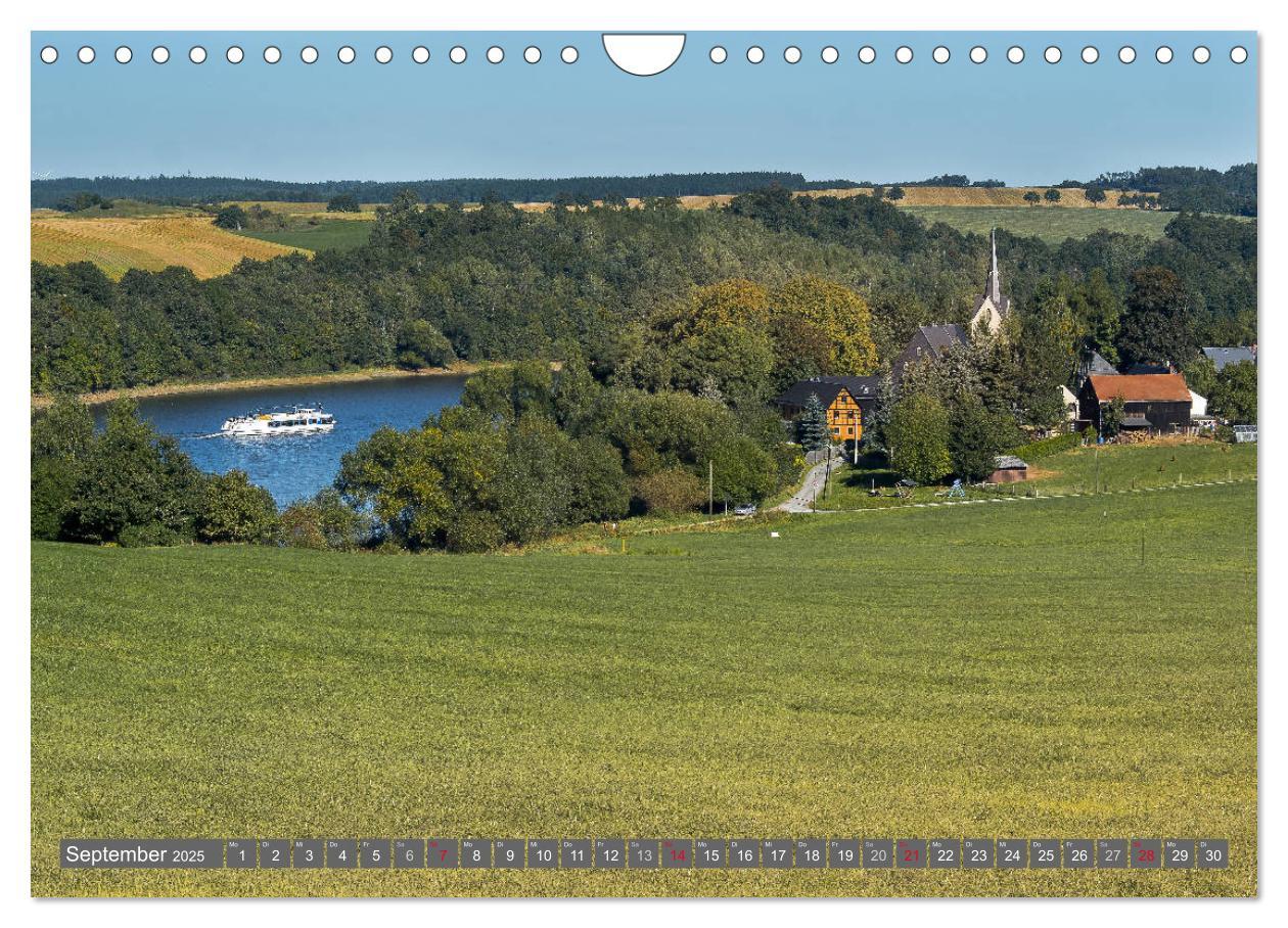 Bild: 9783435629237 | Vogtland - Impressionen (Wandkalender 2025 DIN A4 quer), CALVENDO...