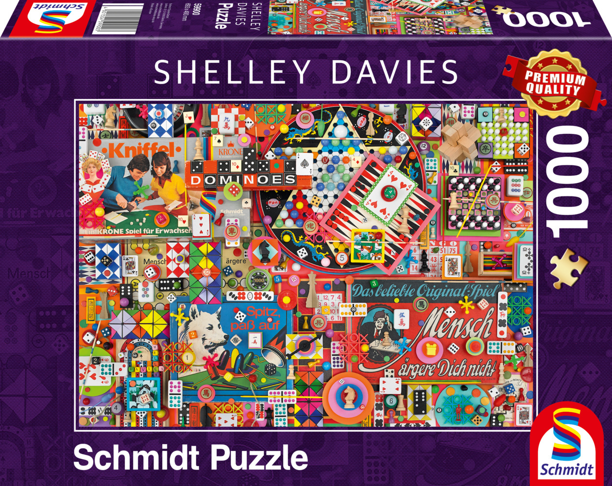 Cover: 4001504599003 | Vintage Gesellschaftsspiele (Puzzle) | Shelley Davies | Spiel | 59900