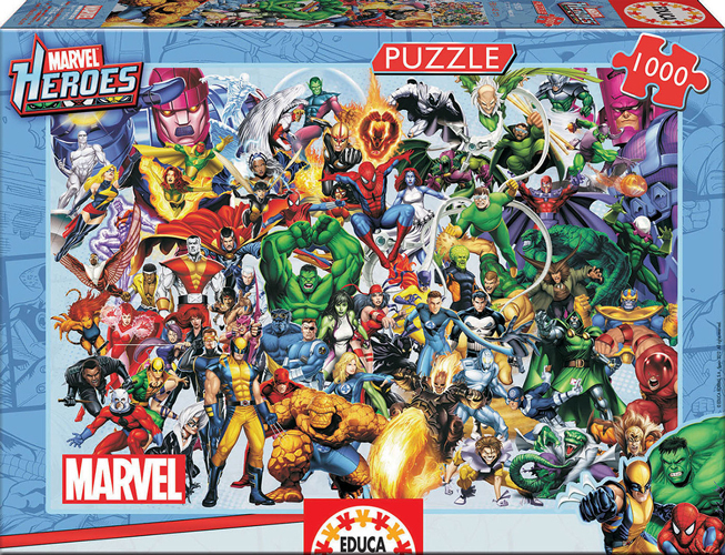 Cover: 8412668151932 | Marvel Heroes (Puzzle) | Marvel Helden | Spiel | In Spielebox | 2021