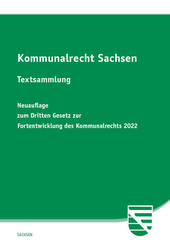 Cover: 9783949409110 | Kommunalrecht Sachsen | Textsammlung | Taschenbuch | VI | Deutsch
